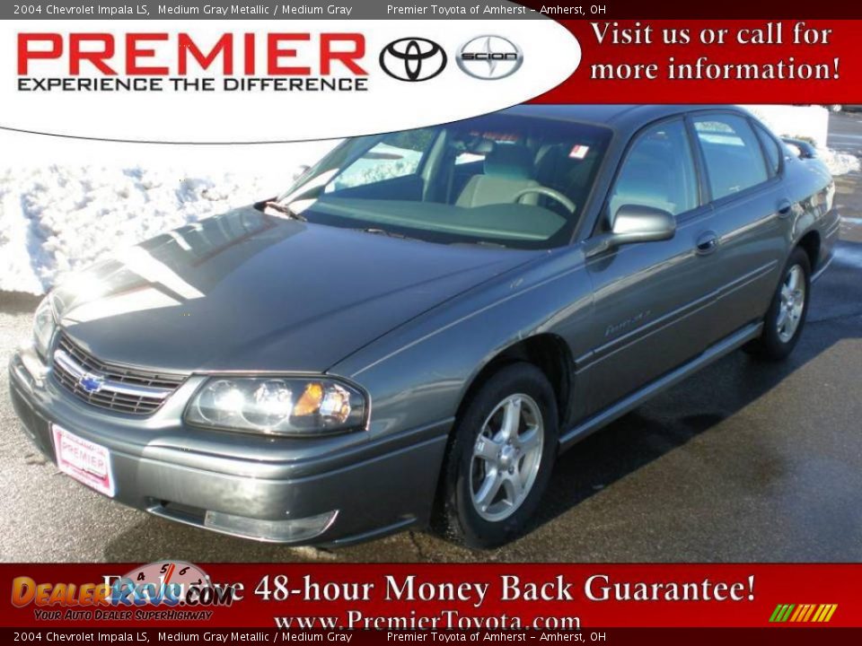 2004 Chevrolet Impala LS Medium Gray Metallic / Medium Gray Photo #1