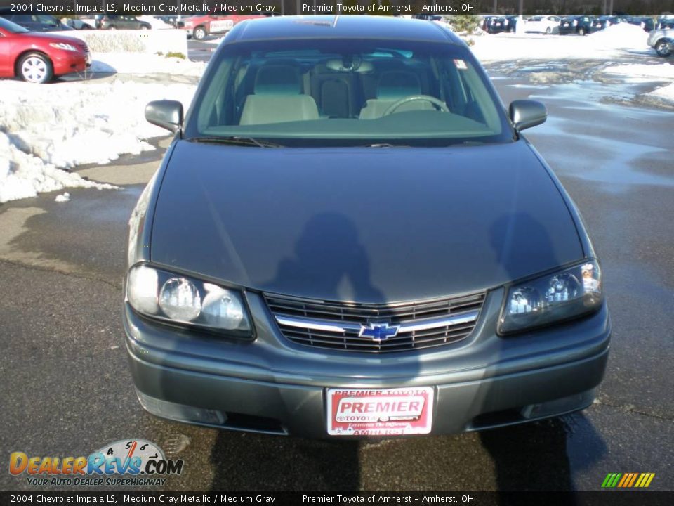 2004 Chevrolet Impala LS Medium Gray Metallic / Medium Gray Photo #2