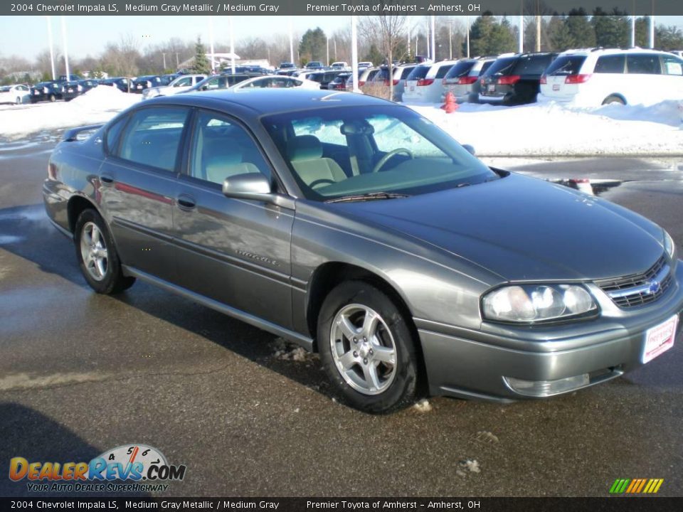 2004 Chevrolet Impala LS Medium Gray Metallic / Medium Gray Photo #3