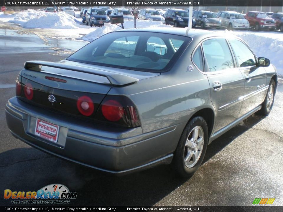 2004 Chevrolet Impala LS Medium Gray Metallic / Medium Gray Photo #4
