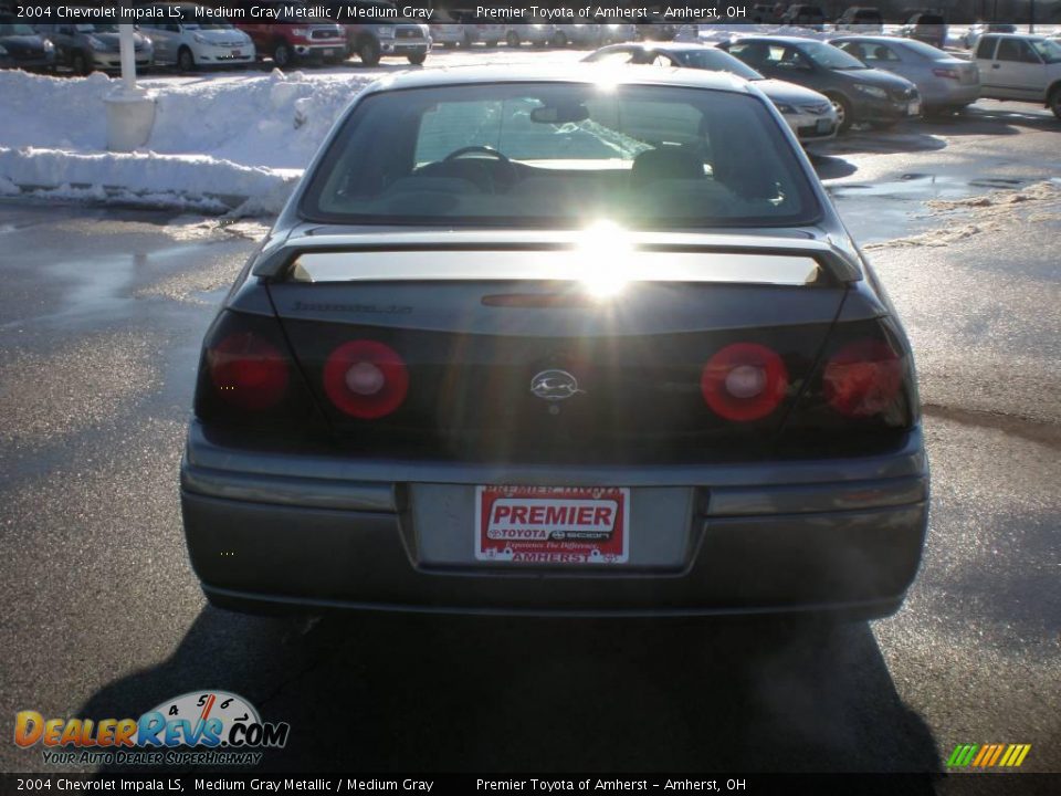 2004 Chevrolet Impala LS Medium Gray Metallic / Medium Gray Photo #5