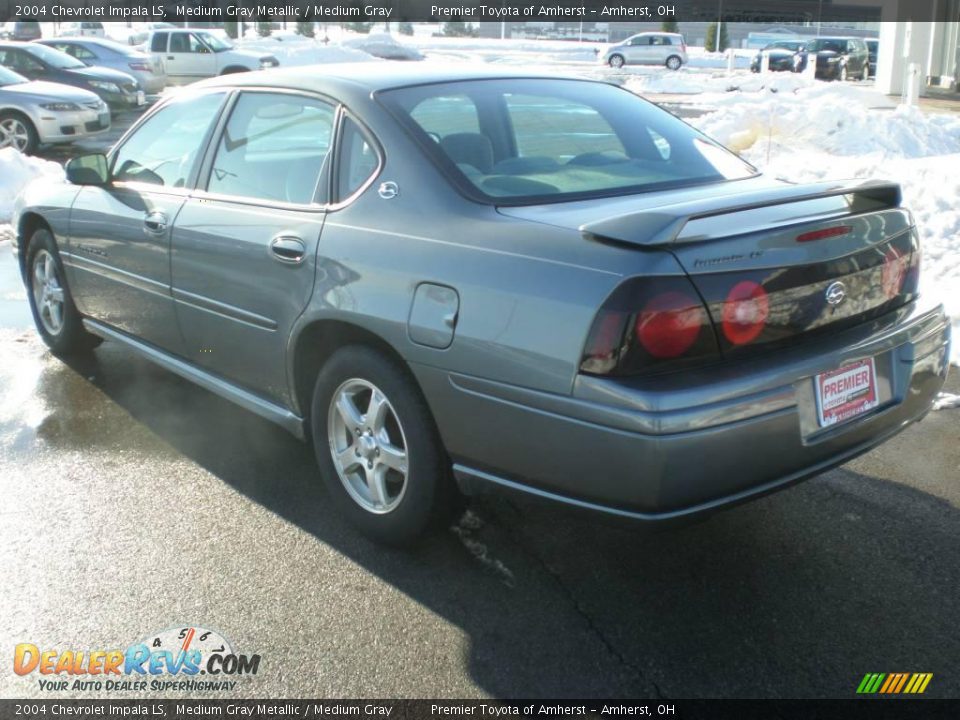 2004 Chevrolet Impala LS Medium Gray Metallic / Medium Gray Photo #6