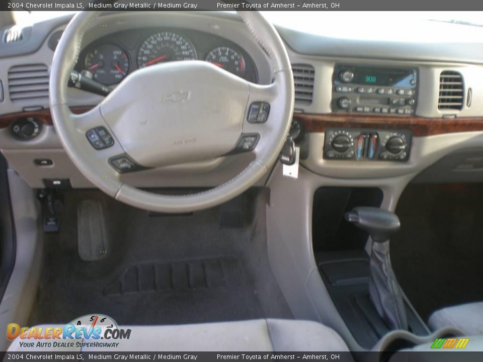 2004 Chevrolet Impala LS Medium Gray Metallic / Medium Gray Photo #9