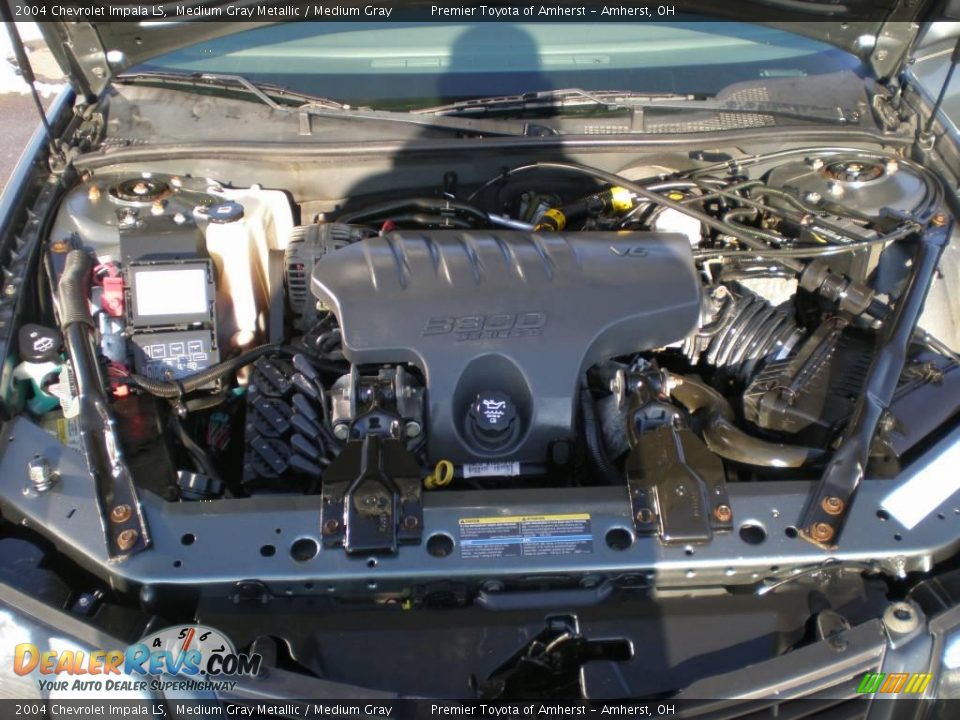 2004 Chevrolet Impala LS Medium Gray Metallic / Medium Gray Photo #15