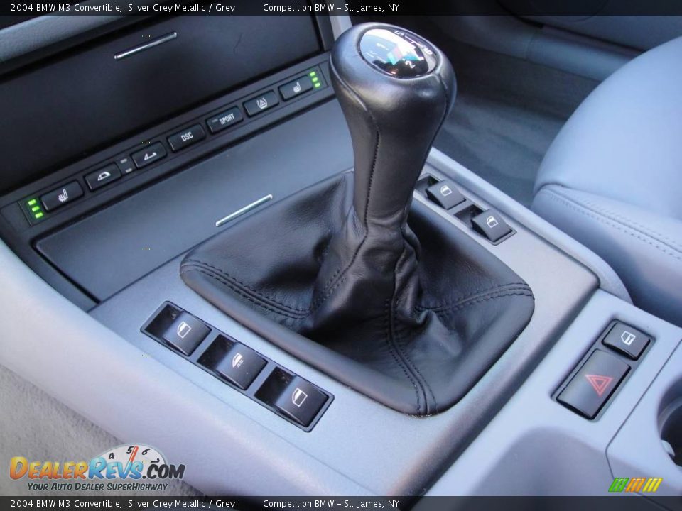 2004 BMW M3 Convertible Silver Grey Metallic / Grey Photo #13