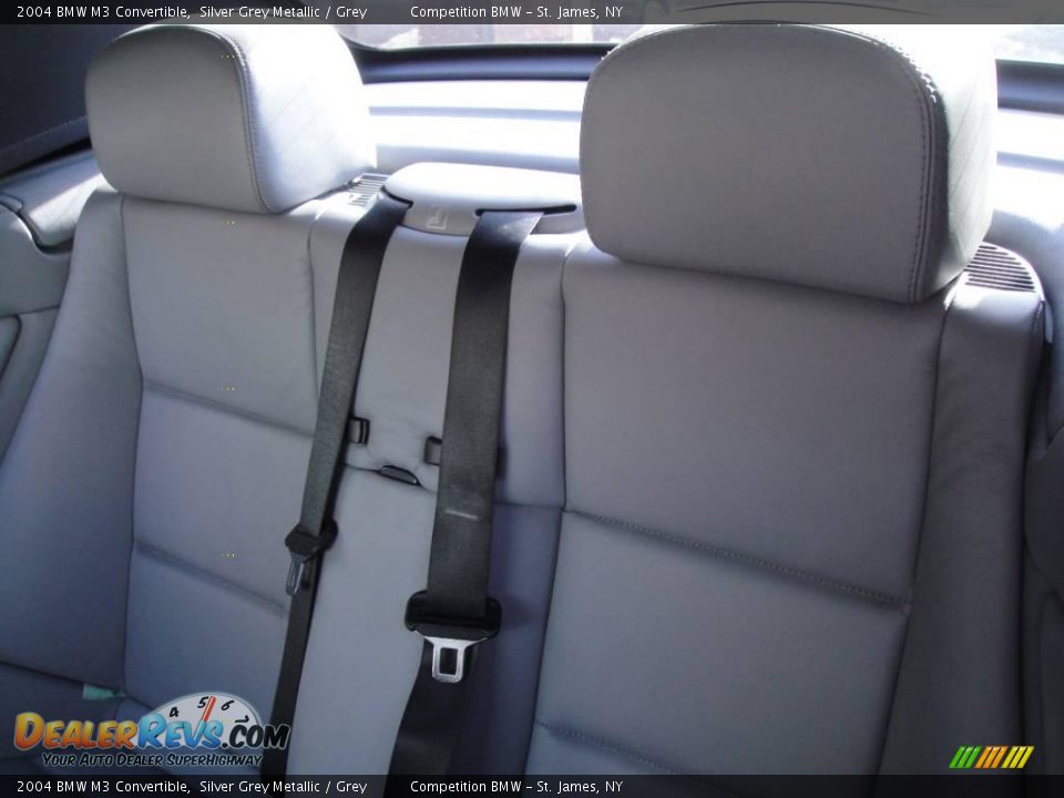2004 BMW M3 Convertible Silver Grey Metallic / Grey Photo #15