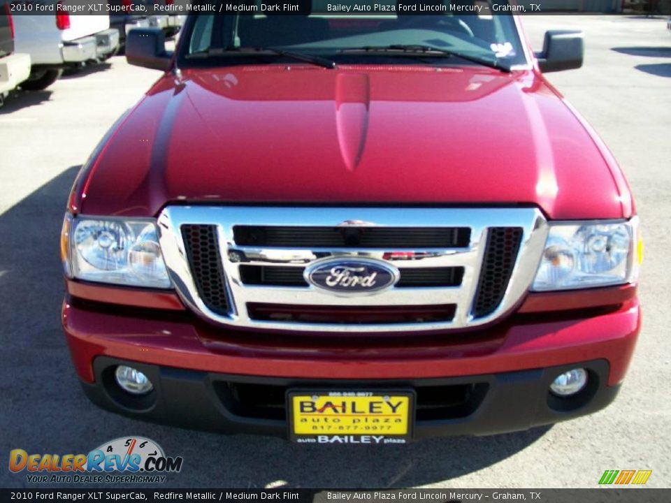 2010 Ford Ranger XLT SuperCab Redfire Metallic / Medium Dark Flint Photo #1