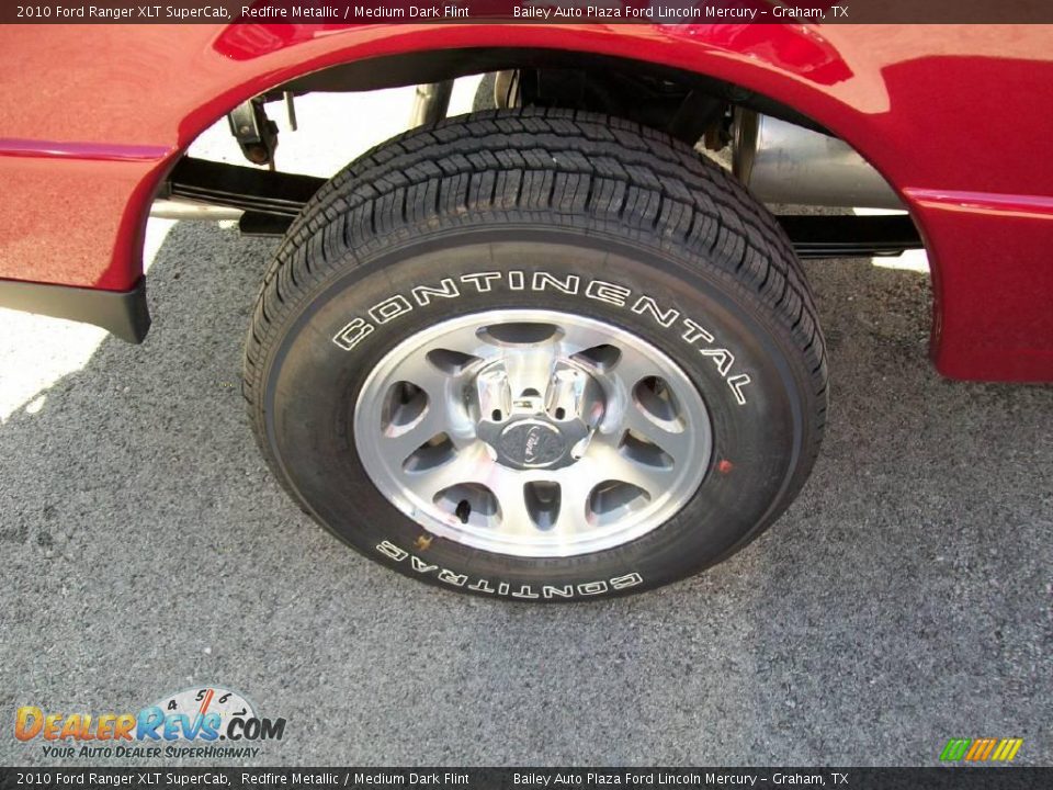 2010 Ford Ranger XLT SuperCab Redfire Metallic / Medium Dark Flint Photo #6