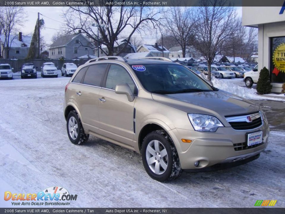 2008 Saturn VUE XR AWD Golden Cashmere / Tan Photo #2