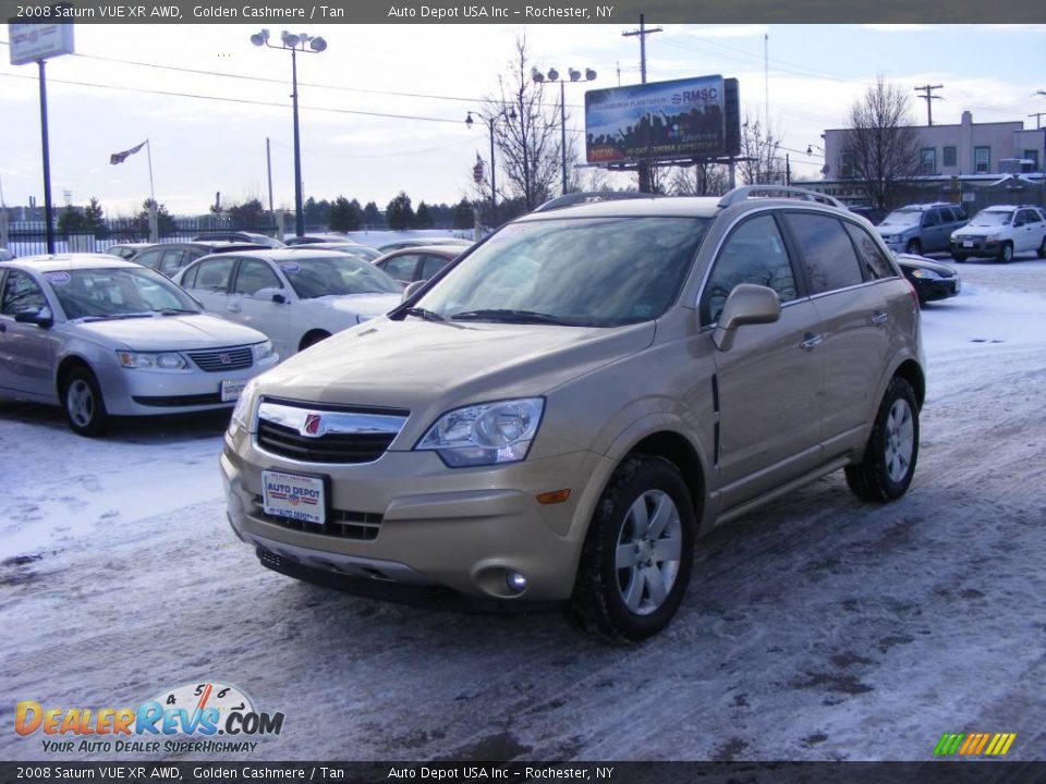 2008 Saturn VUE XR AWD Golden Cashmere / Tan Photo #4