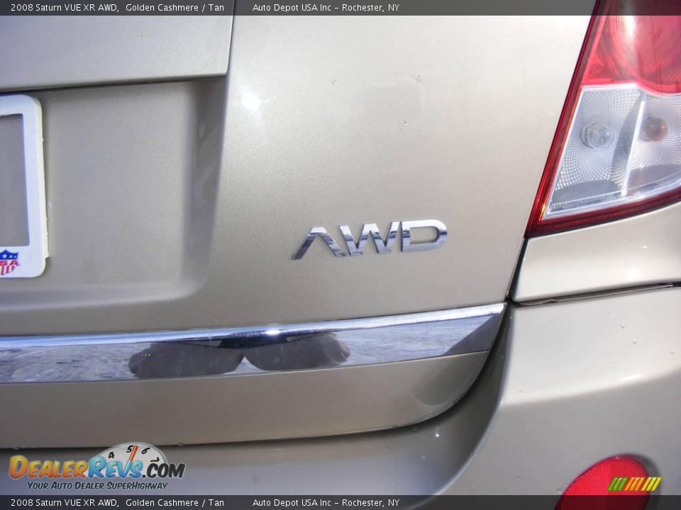 2008 Saturn VUE XR AWD Golden Cashmere / Tan Photo #9