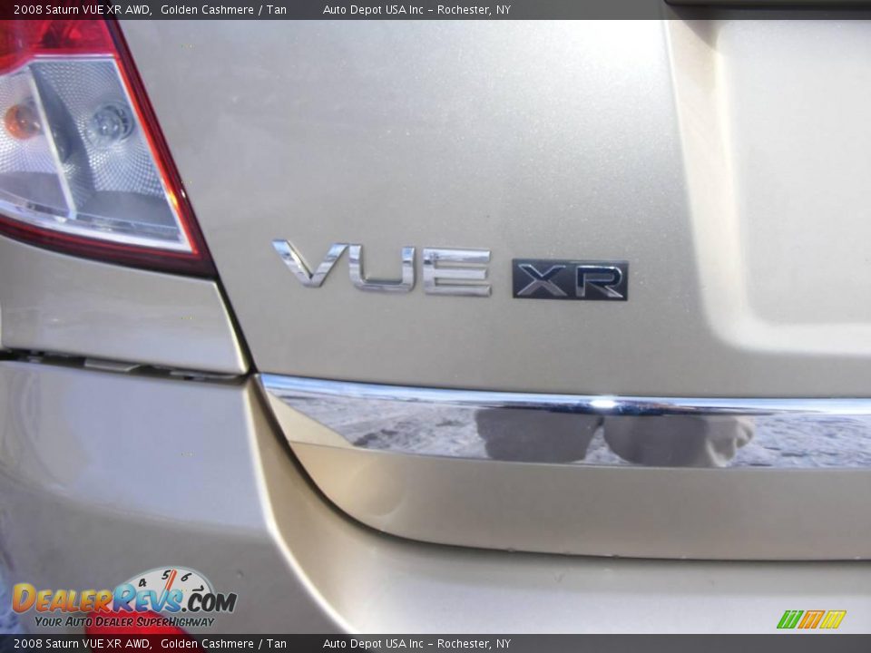 2008 Saturn VUE XR AWD Golden Cashmere / Tan Photo #10