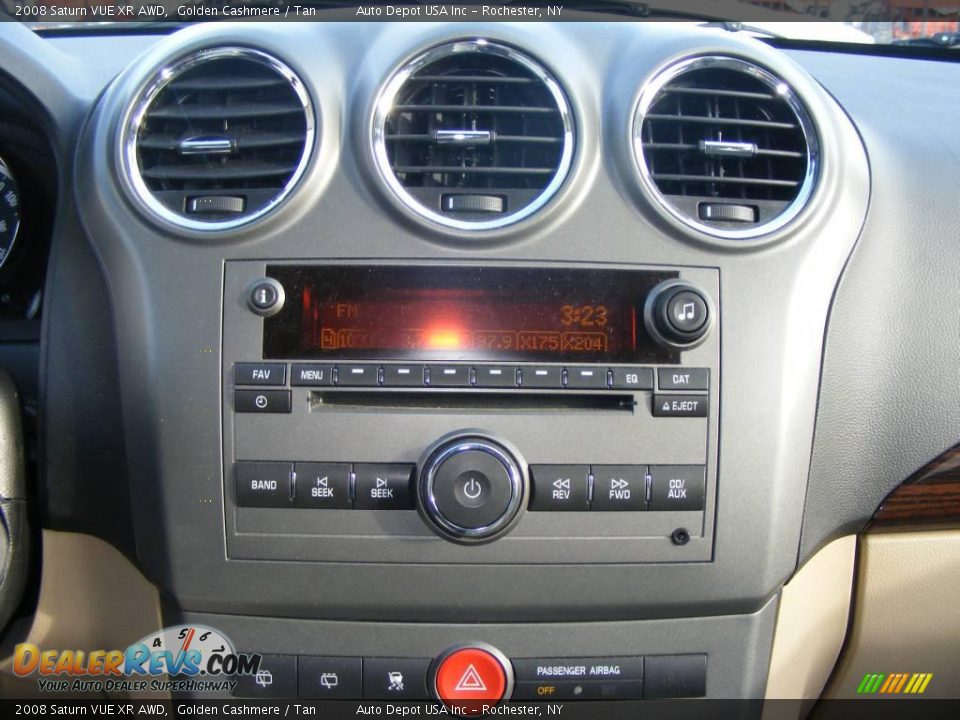 2008 Saturn VUE XR AWD Golden Cashmere / Tan Photo #15