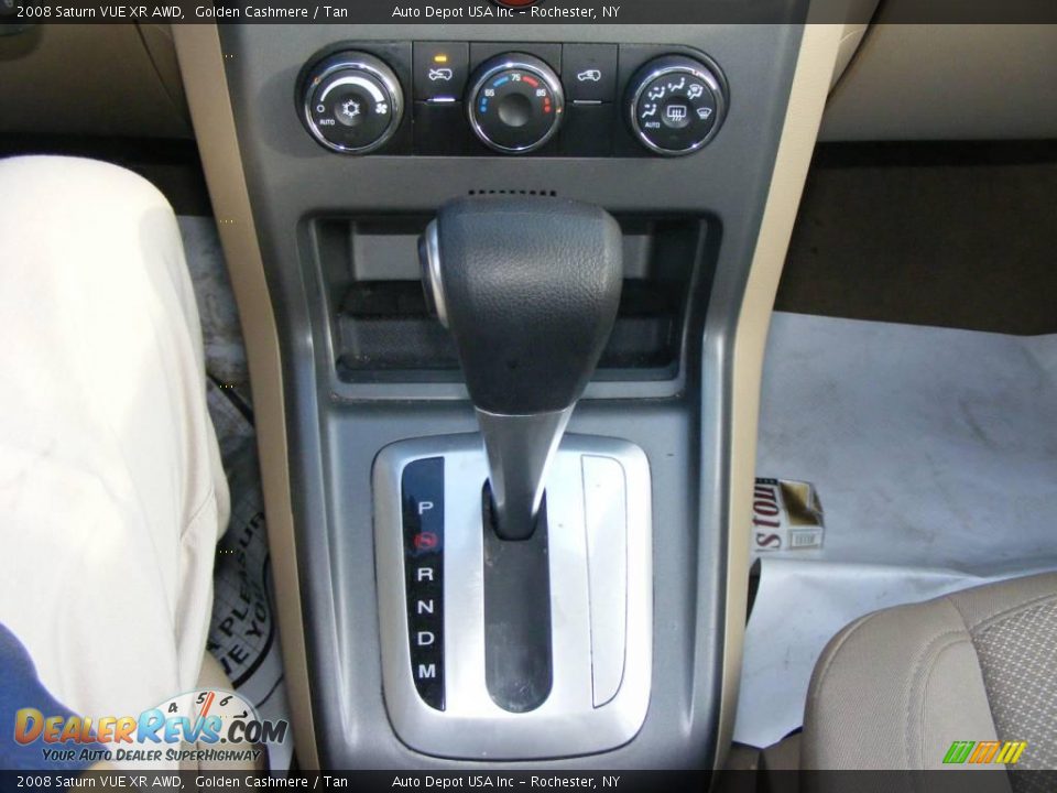 2008 Saturn VUE XR AWD Golden Cashmere / Tan Photo #16
