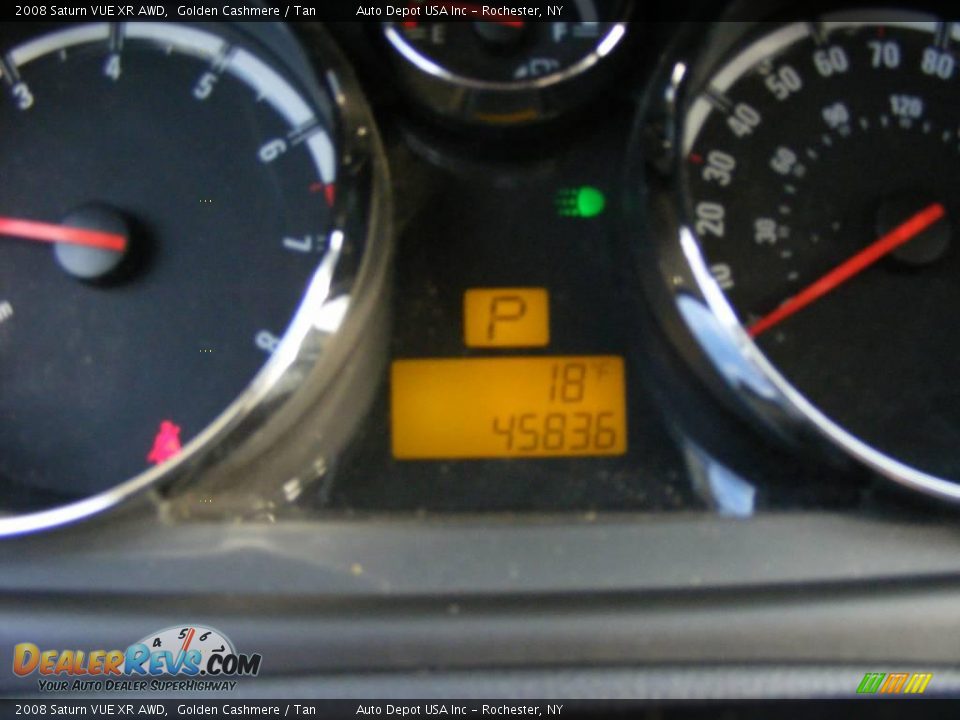 2008 Saturn VUE XR AWD Golden Cashmere / Tan Photo #17