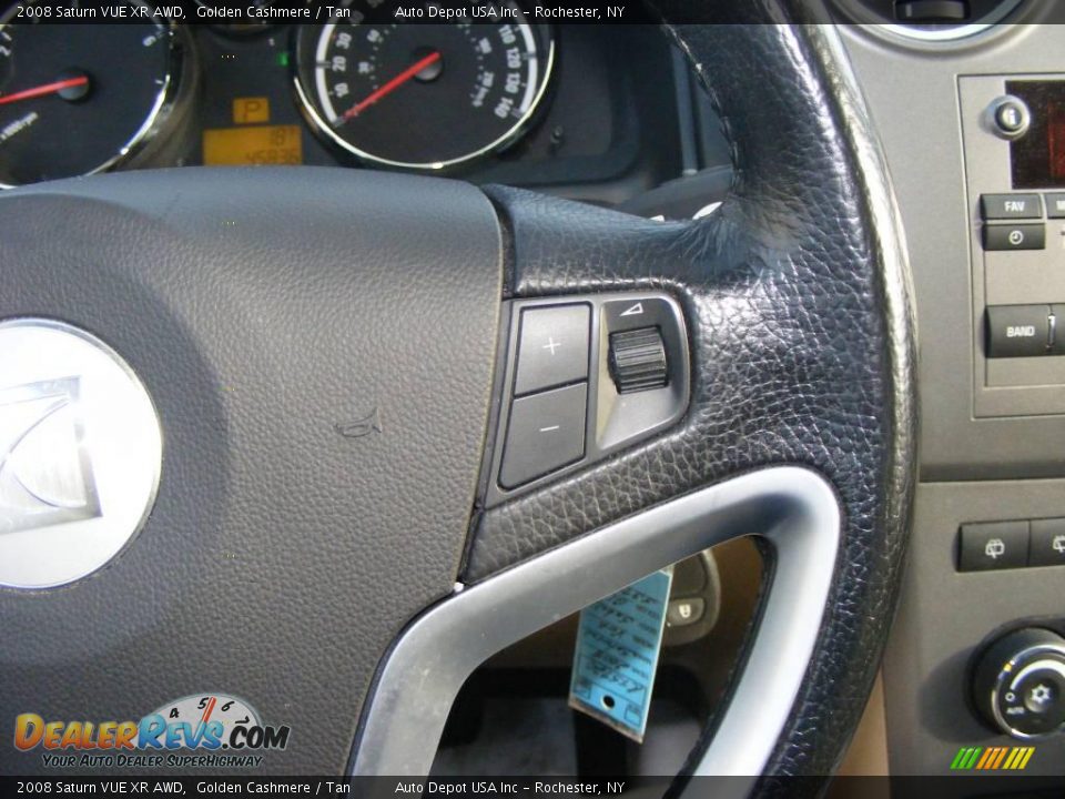 2008 Saturn VUE XR AWD Golden Cashmere / Tan Photo #18