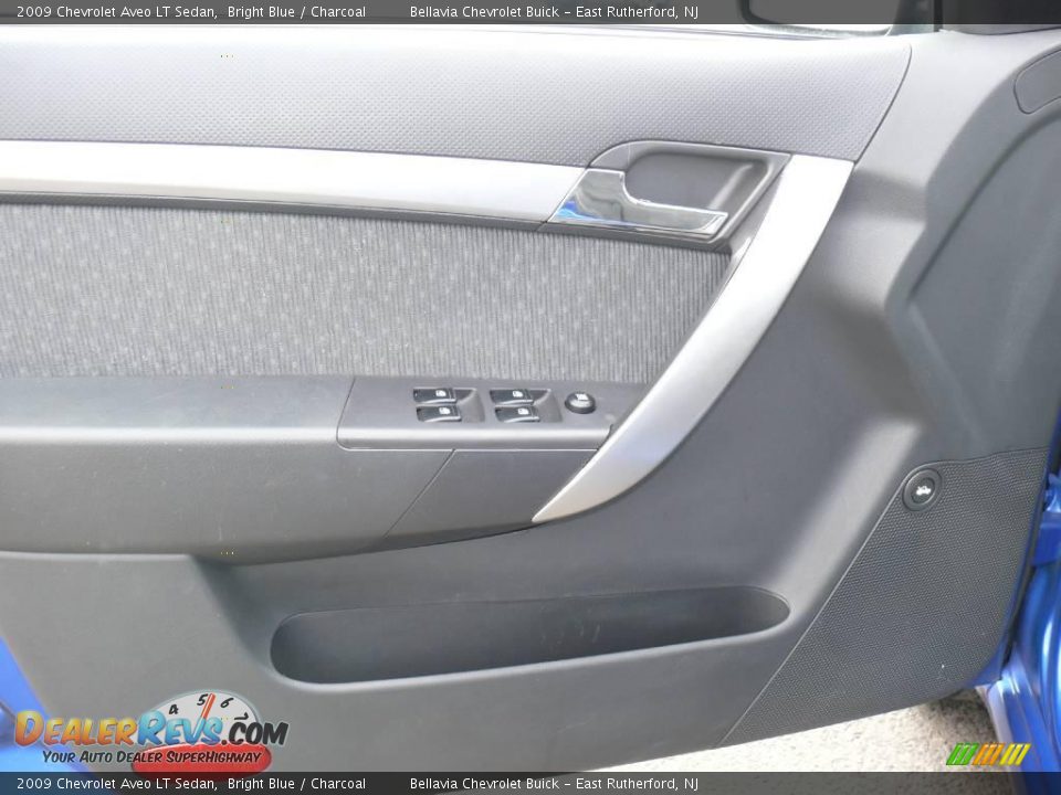 2009 Chevrolet Aveo LT Sedan Bright Blue / Charcoal Photo #6