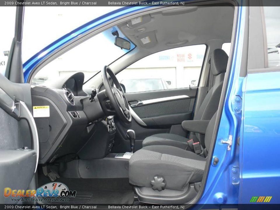 2009 Chevrolet Aveo LT Sedan Bright Blue / Charcoal Photo #7