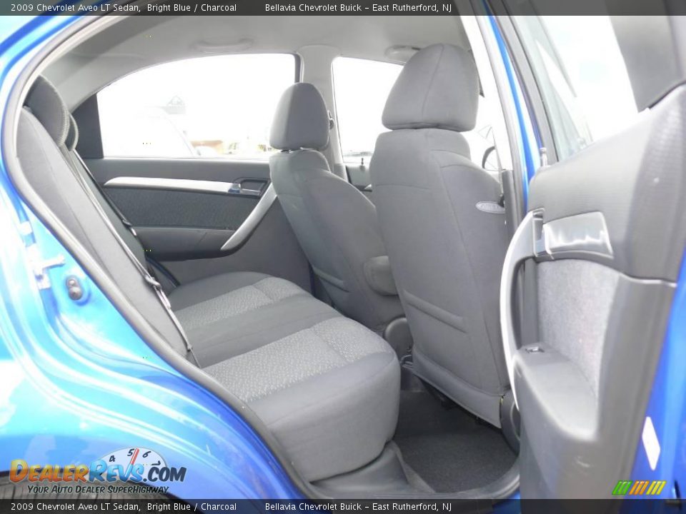 2009 Chevrolet Aveo LT Sedan Bright Blue / Charcoal Photo #12