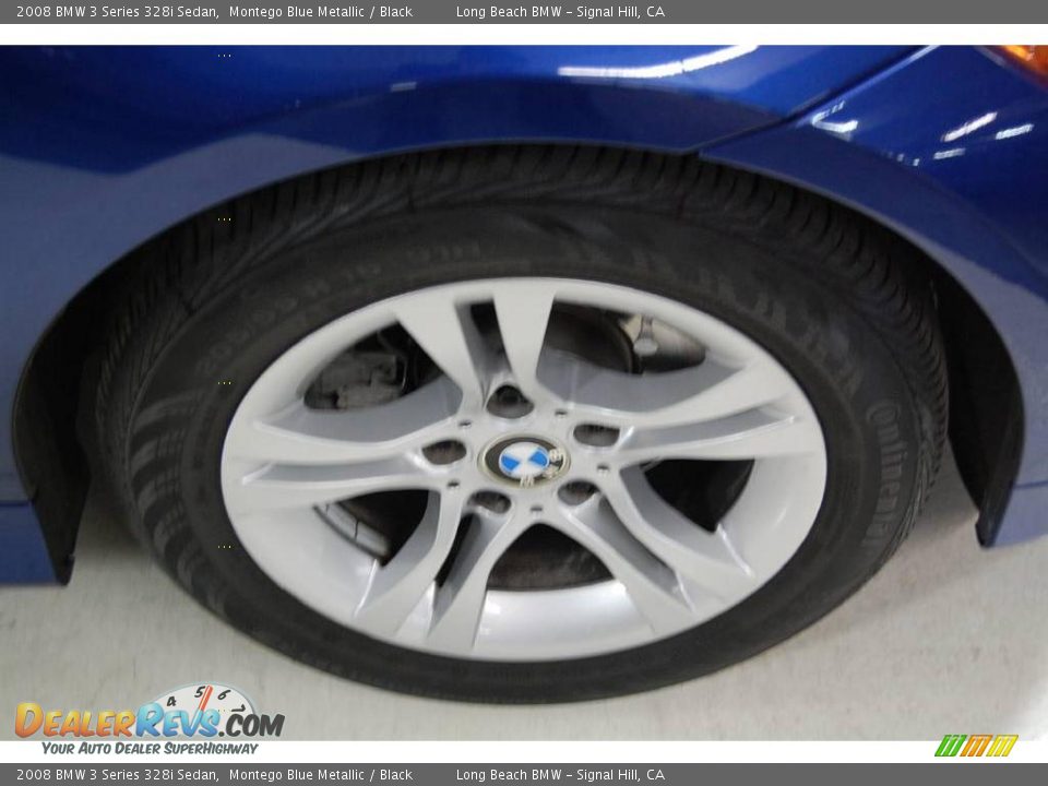 2008 BMW 3 Series 328i Sedan Montego Blue Metallic / Black Photo #3
