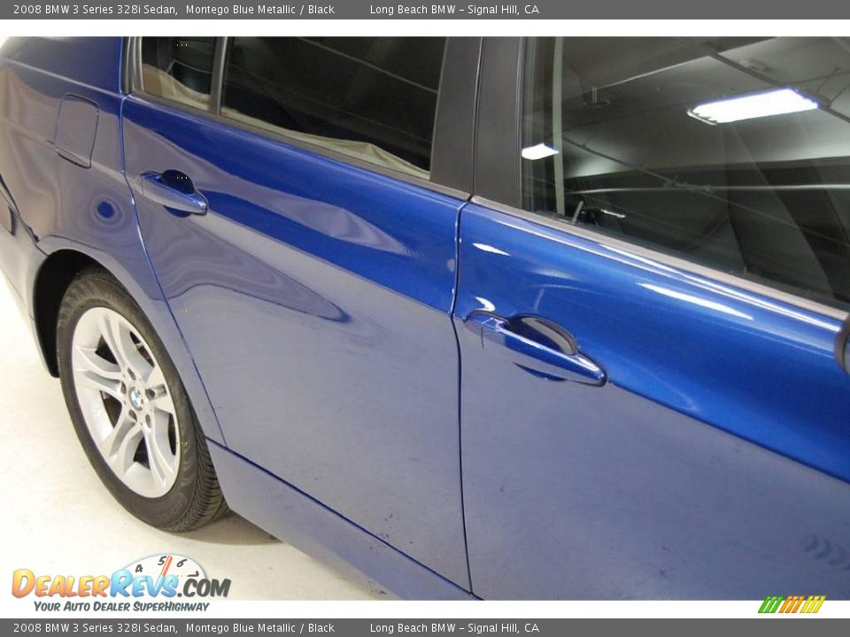 2008 BMW 3 Series 328i Sedan Montego Blue Metallic / Black Photo #4