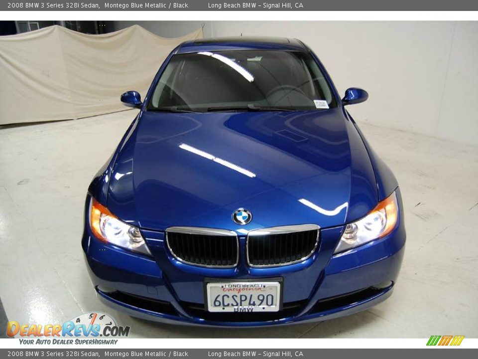 2008 BMW 3 Series 328i Sedan Montego Blue Metallic / Black Photo #5