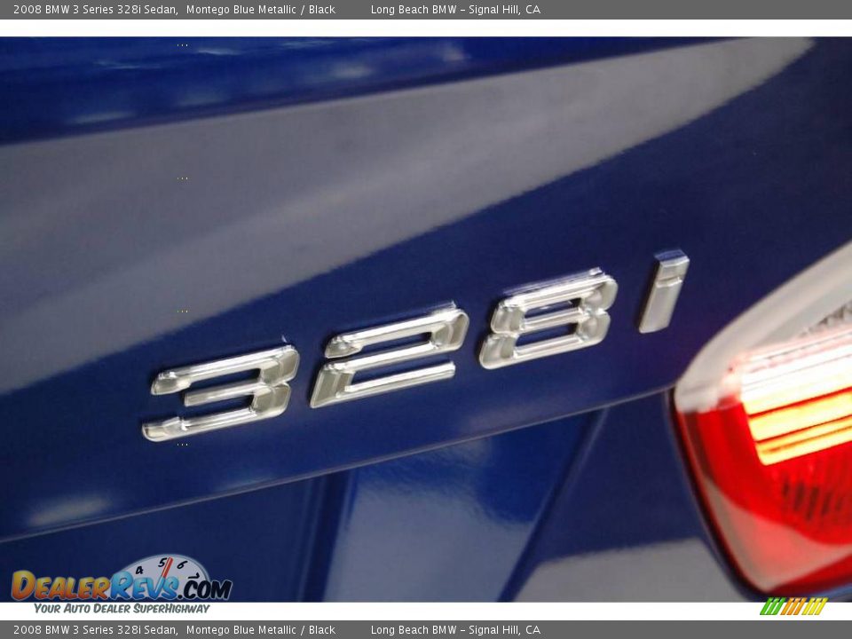 2008 BMW 3 Series 328i Sedan Montego Blue Metallic / Black Photo #8