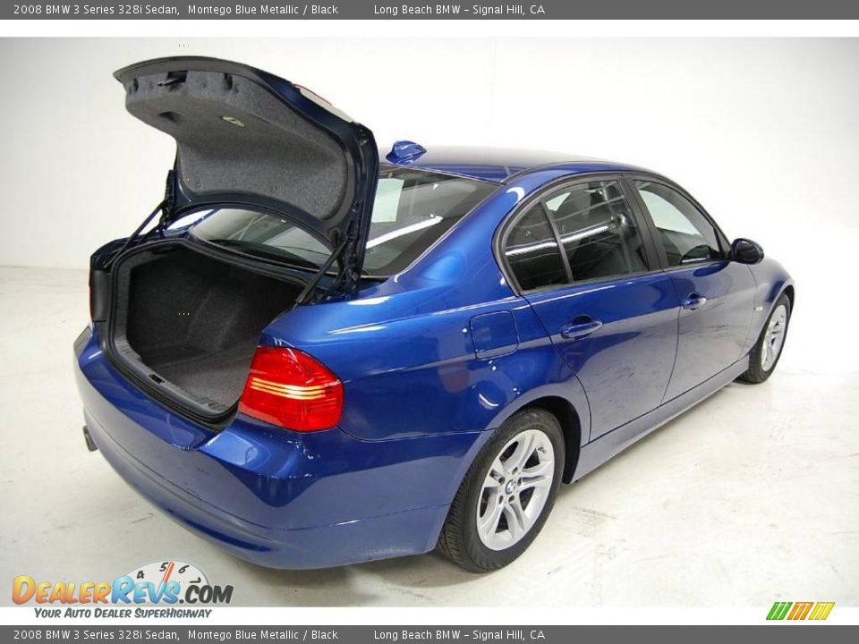 2008 BMW 3 Series 328i Sedan Montego Blue Metallic / Black Photo #10