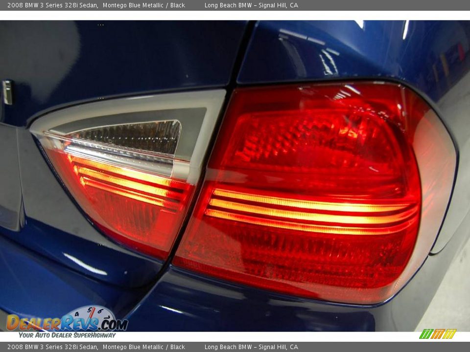 2008 BMW 3 Series 328i Sedan Montego Blue Metallic / Black Photo #11