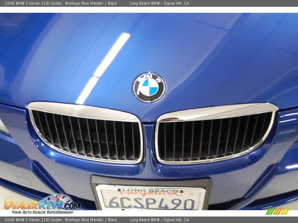 2008 BMW 3 Series 328i Sedan Montego Blue Metallic / Black Photo #16