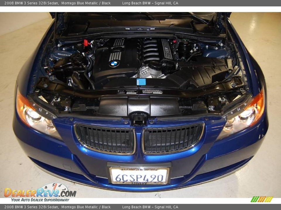 2008 BMW 3 Series 328i Sedan Montego Blue Metallic / Black Photo #18