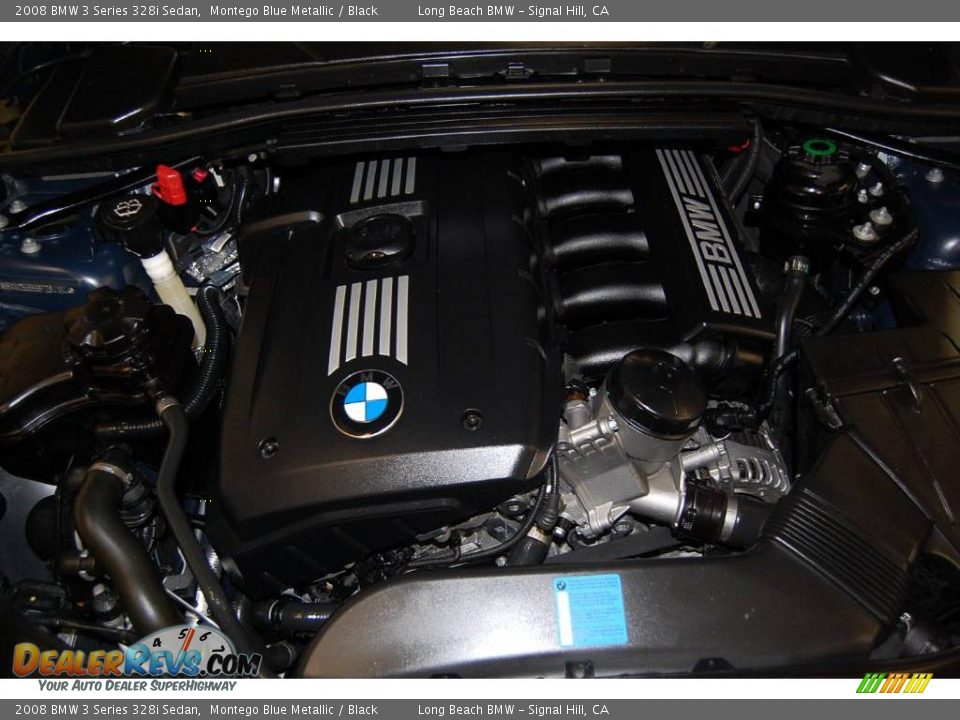 2008 BMW 3 Series 328i Sedan Montego Blue Metallic / Black Photo #19
