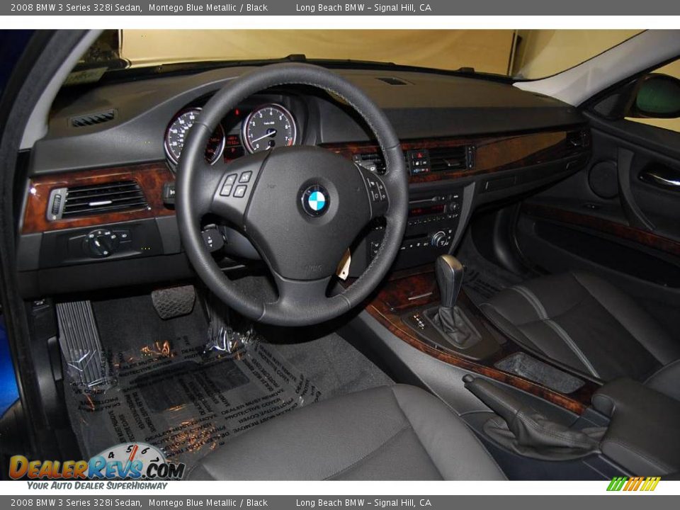 2008 BMW 3 Series 328i Sedan Montego Blue Metallic / Black Photo #20