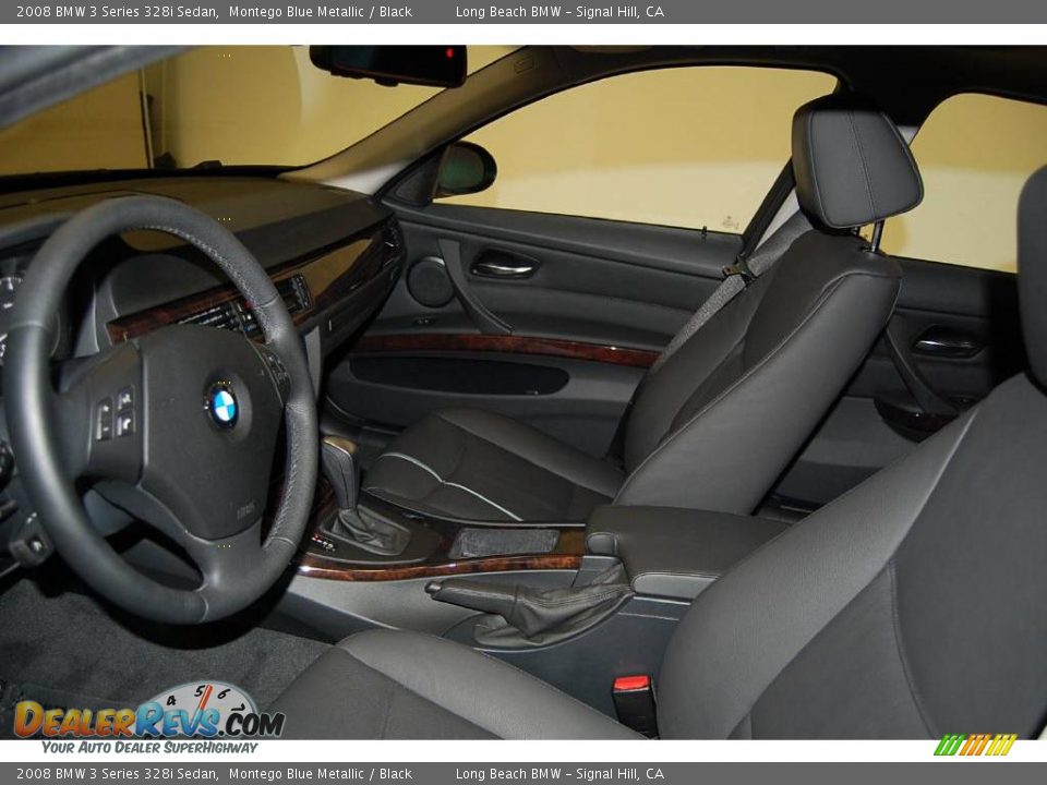 2008 BMW 3 Series 328i Sedan Montego Blue Metallic / Black Photo #21