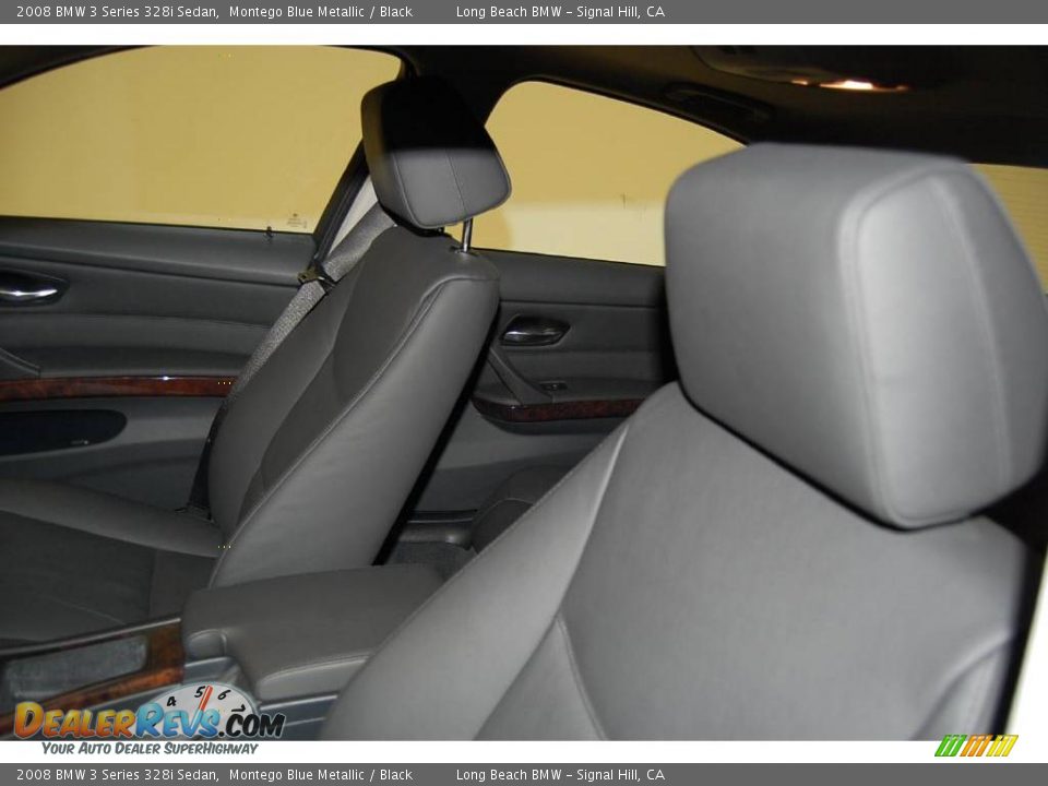 2008 BMW 3 Series 328i Sedan Montego Blue Metallic / Black Photo #22