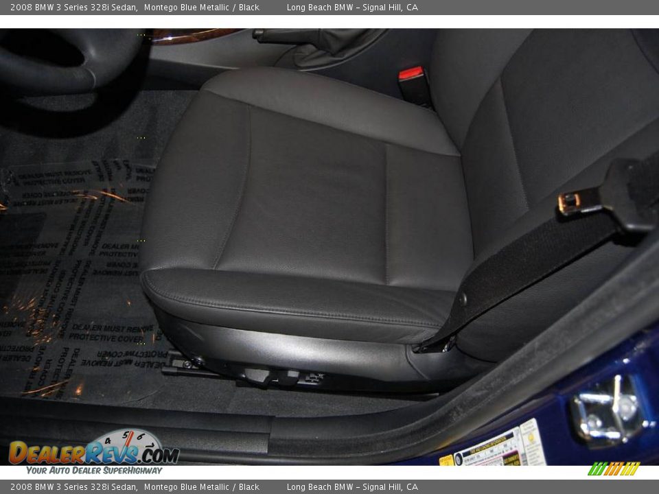 2008 BMW 3 Series 328i Sedan Montego Blue Metallic / Black Photo #23