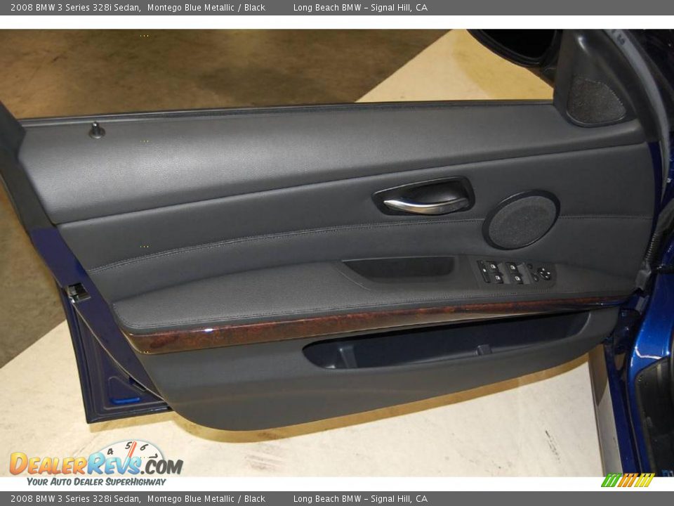 2008 BMW 3 Series 328i Sedan Montego Blue Metallic / Black Photo #24