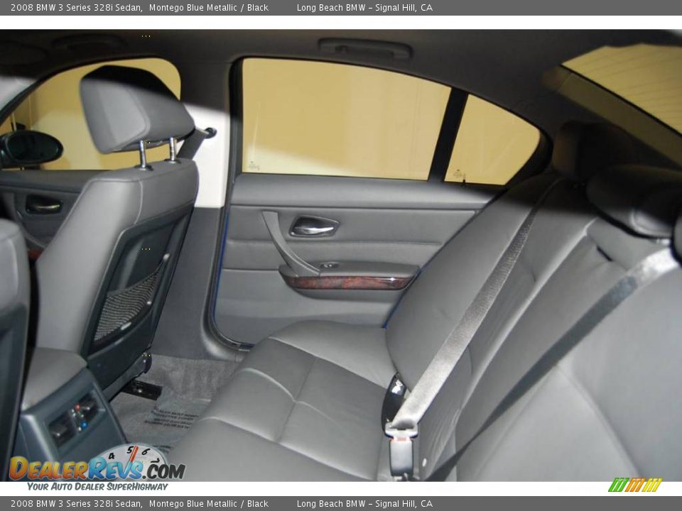 2008 BMW 3 Series 328i Sedan Montego Blue Metallic / Black Photo #27
