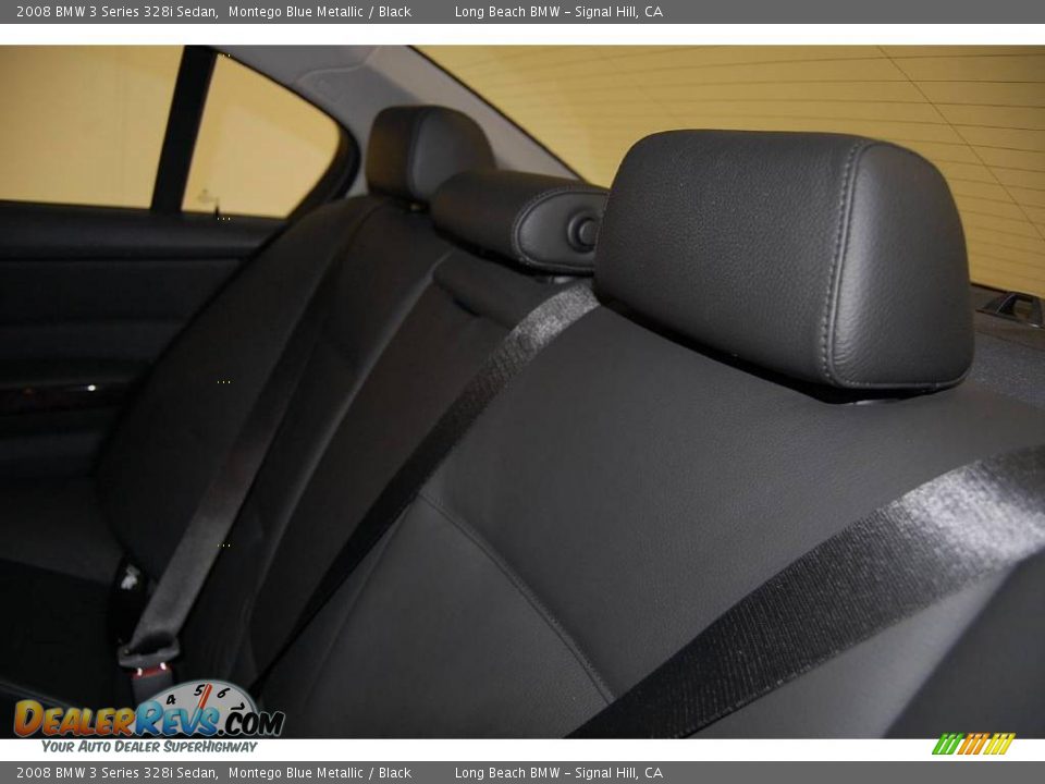 2008 BMW 3 Series 328i Sedan Montego Blue Metallic / Black Photo #28