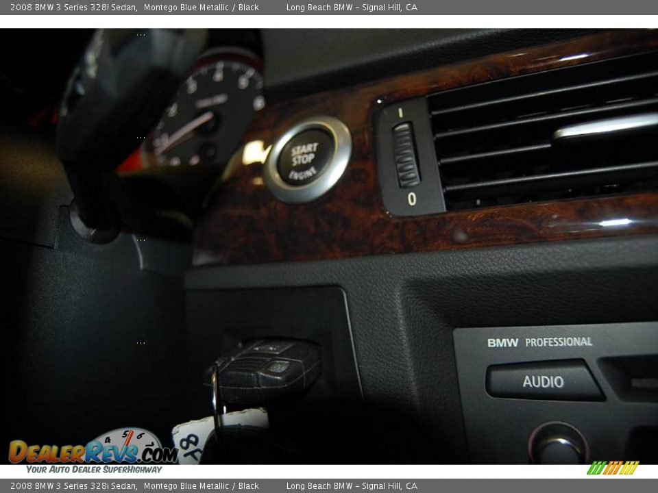 2008 BMW 3 Series 328i Sedan Montego Blue Metallic / Black Photo #36