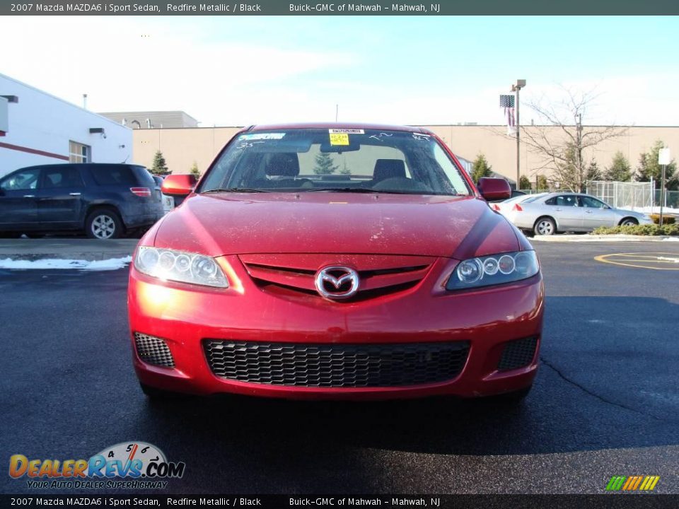 2007 Mazda MAZDA6 i Sport Sedan Redfire Metallic / Black Photo #2