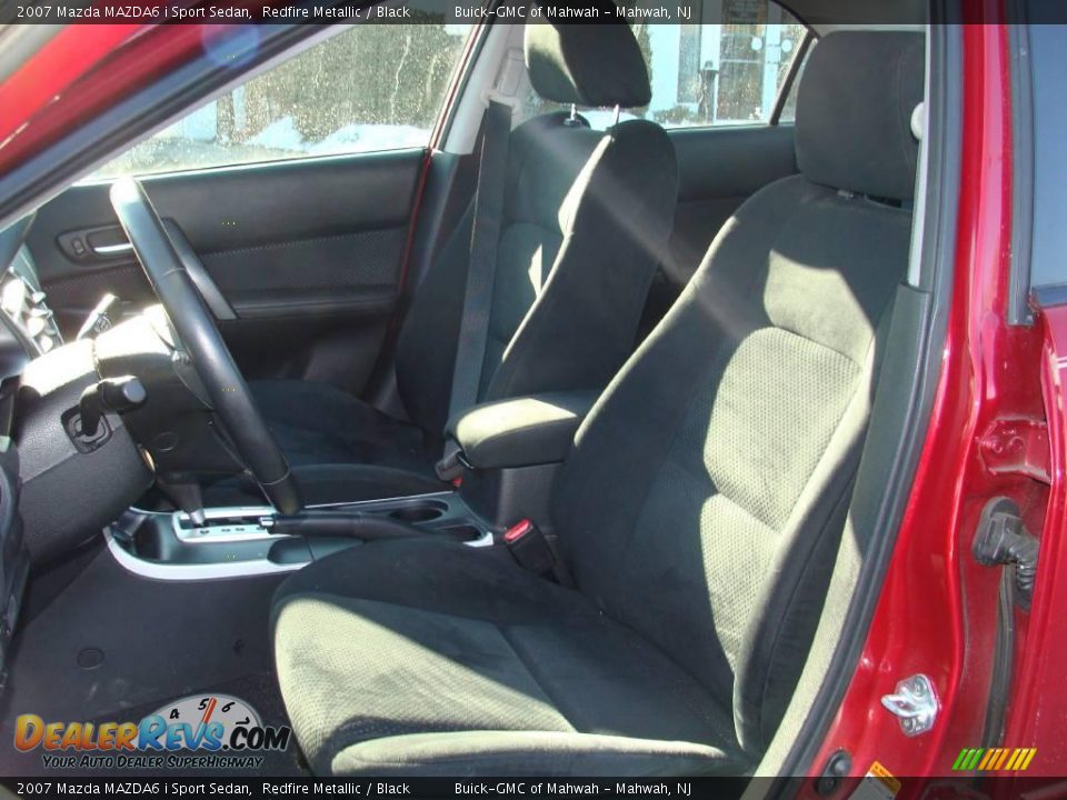 2007 Mazda MAZDA6 i Sport Sedan Redfire Metallic / Black Photo #13