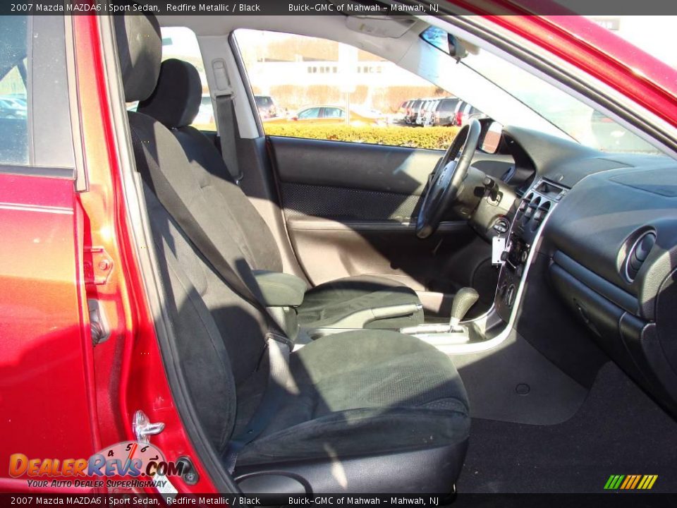2007 Mazda MAZDA6 i Sport Sedan Redfire Metallic / Black Photo #15