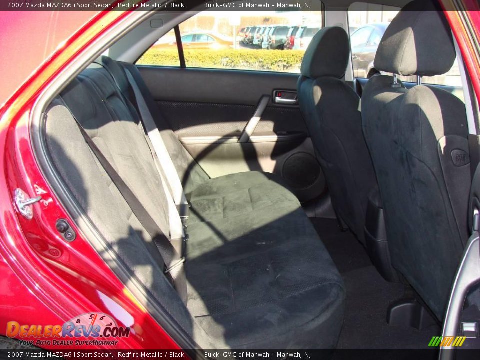 2007 Mazda MAZDA6 i Sport Sedan Redfire Metallic / Black Photo #16