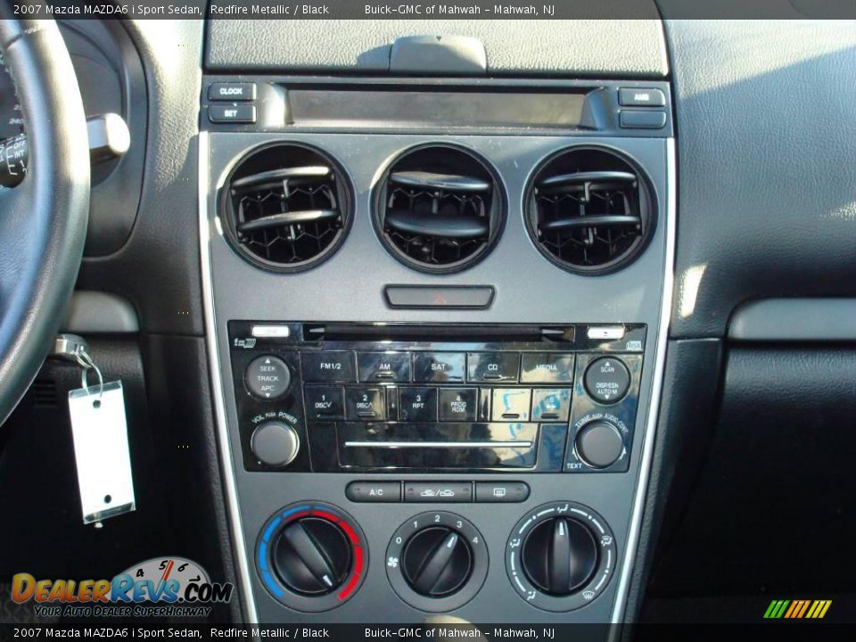 2007 Mazda MAZDA6 i Sport Sedan Redfire Metallic / Black Photo #19