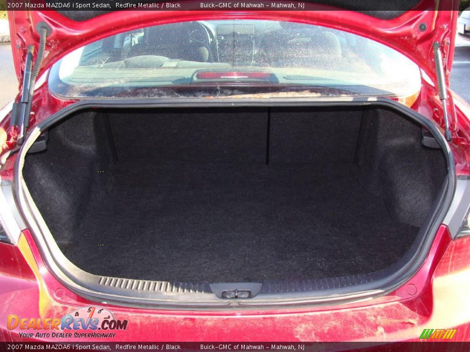 2007 Mazda MAZDA6 i Sport Sedan Redfire Metallic / Black Photo #23