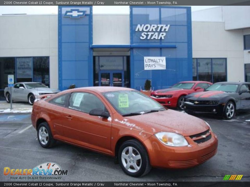 2006 Chevrolet Cobalt LS Coupe Sunburst Orange Metallic / Gray Photo #1