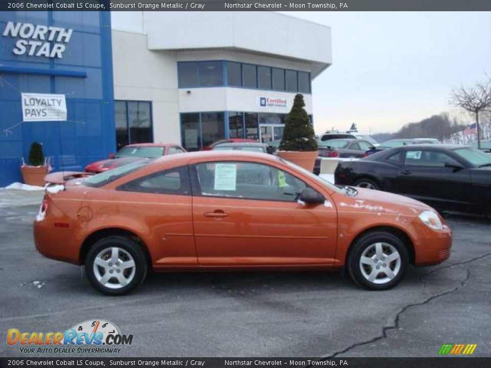 2006 Chevrolet Cobalt LS Coupe Sunburst Orange Metallic / Gray Photo #2