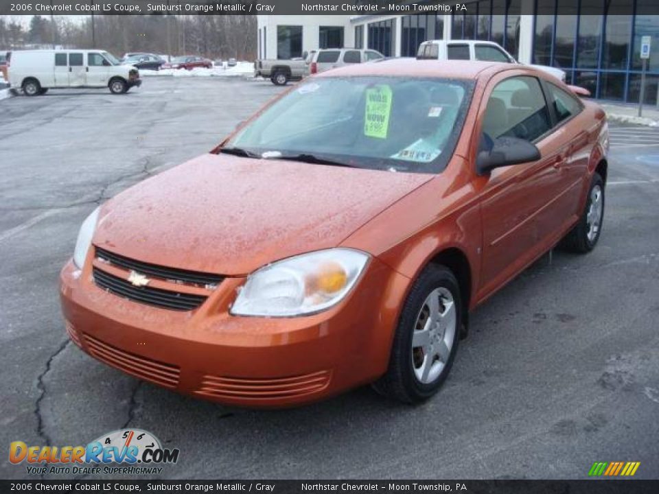 2006 Chevrolet Cobalt LS Coupe Sunburst Orange Metallic / Gray Photo #7