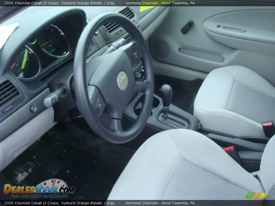 2006 Chevrolet Cobalt LS Coupe Sunburst Orange Metallic / Gray Photo #14